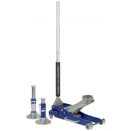 Otc 2 Ton Aluminum Jack and Stand Set LDJA2-SET